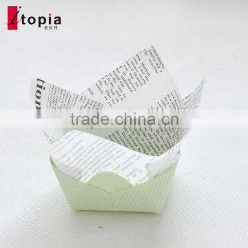 Best sell mini yellow kraft paper food pallet