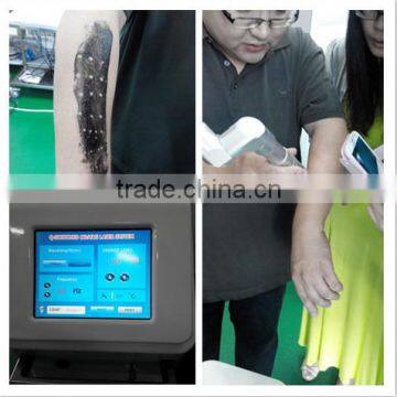1 HZ Q-switched Nd The Vertical ND Yag Laser For Tattoo Removal 532nm Machine / Medical Use Tattoo Remover Nd Yag Laser Machine