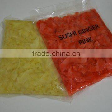 2016 white and pink sushi pickled ginger