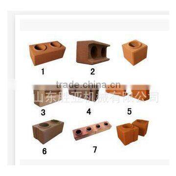 Manual brick machine QMR2-40 famous in Bangladesh clay interlocking block shaping construction equipment made in China