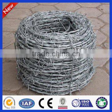 Anping Deming Factory Hot Sales Hot Dipped Galvanized Barbed Wire For Farm Or Pasture Boundary