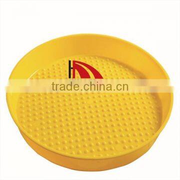 chicken feeder tray red chicken feeder yellow 400*35 mm