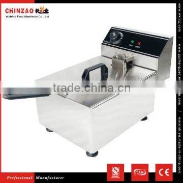 Newest Commercial Electric Deep Fryer 1 Tank 1 Basket Made in China with CE Certificate