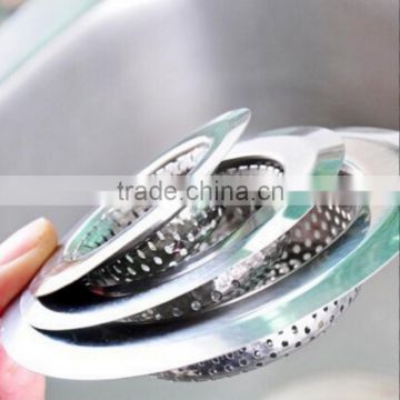 Home Necessary Multi Function Stainless Steel Sink Strainer For Kitchen Bathroom Waste Filter Net Prevent