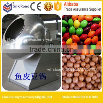 automatic tablet chocolate peanut sugar coating machine