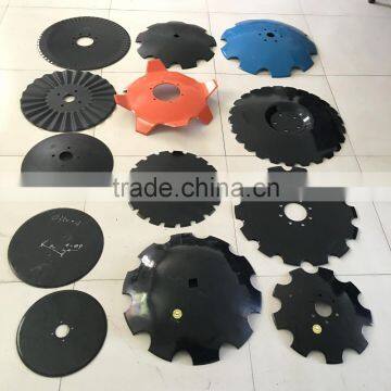 Boron Steel Notched Harrow Discs Offset Disc Harrow Parts in All Dimension