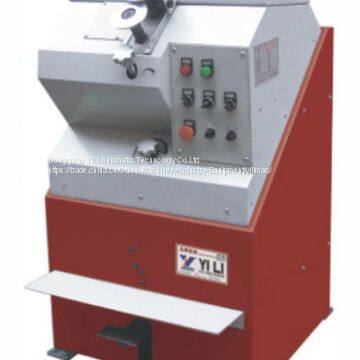 YL-502 Vans folding and trimming machine with rolloff / trimming machine with rolled edge / piped trimming machine