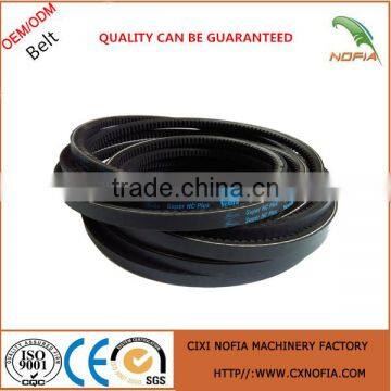 Rubber v belt teeth belt from China supplier