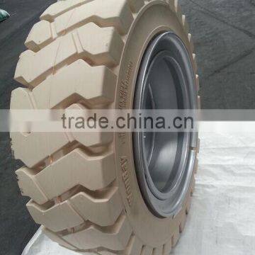 China Alibaba good quality rubber wheel for toy 200x50 10 forklift wheel