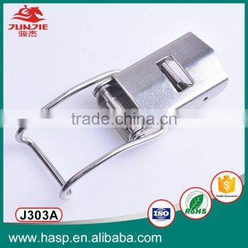 J303A Stainless Steel Spring Loaded Toggle Case Box Chest Buckle Trunk Latch Catch Clamp