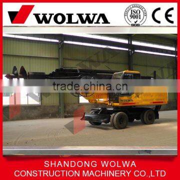 360 Degree Wheel Type Soil Drill Rig Machine on Sale photo-3