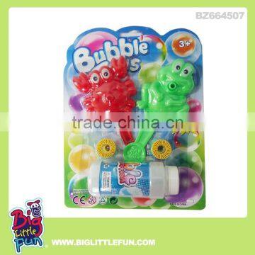 Bubble stick,frog and crab bubble toy