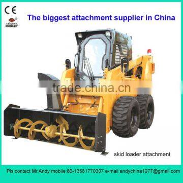 snow blower for skid steer loader (skid loader attachment,bobcat attachment)