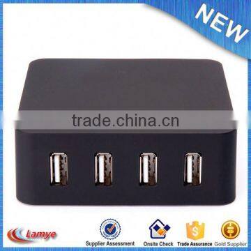 Ce Rohs 5v 5a 4 Port Usb Wall Charger for Travel photo-5