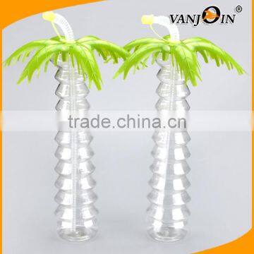 Hot Sale BPA Free Coconut Tree 16oz Cold Pressed Bottles Beverage Bottles photo-4