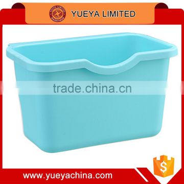 Candy-color suspensible storage box/ rubbish can--blue S)