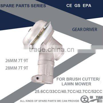 BRUSH CUTTER GEAR CASE,ALUMINIUM,BRUSH CUTTER PARTS