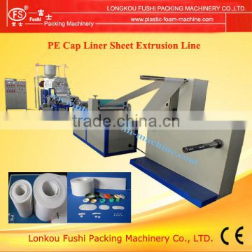 polyethylene cap-liner foam sheet production line