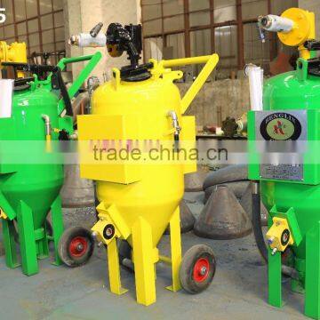 2017 portable dustless sandblaster/garnet blasting machine with free shipping