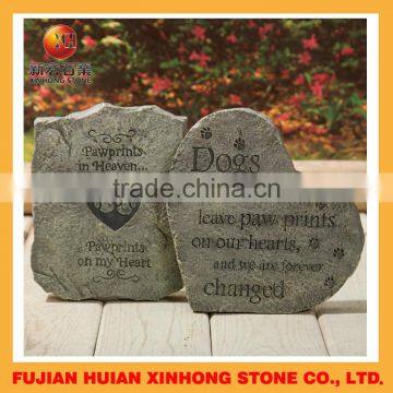 Granite Animal Heart Tombstone With New Design photo-3