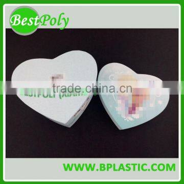 Heart shape chocolate box printting paper box for gift