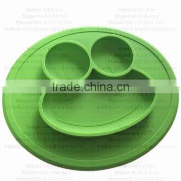 Wholesale Custom Non-Stick Silicone Plate for Kids Tableware Silicone Kid Placemat photo-4