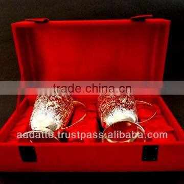 Silver Plated Gift Item Beautiful Wedding Gift Itme High Quality Silver Plated Mugs photo-3