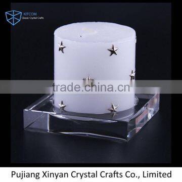 New selling attractive style cheap crystal tealight candle holders with good offer