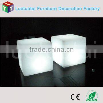Light up Led Cube/Wireless Remote Control Battery Operated Led Cube Chair photo-4