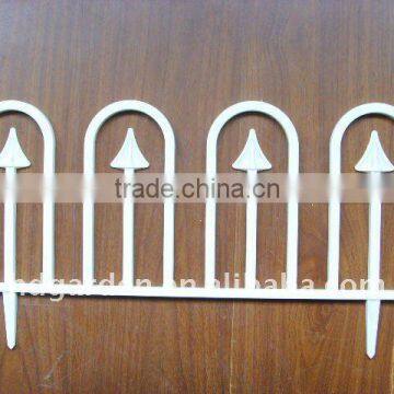 decorative plastic garden fence