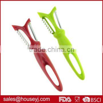 Double function peeler dual peeler vegetable and fruit peeler fruit slicer