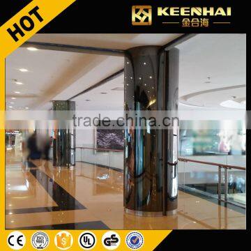 Interior Decor Circular Metal Pillar Cladding