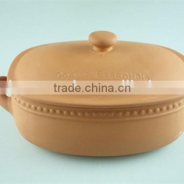 wholesale stock terracotta colour soup& stock pots,terracotta pot