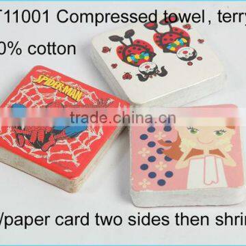 High quality Compressed Terry Towel/ Magic Towel