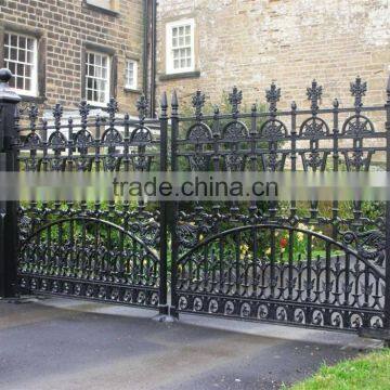 antique decorative garden cast iron gate design