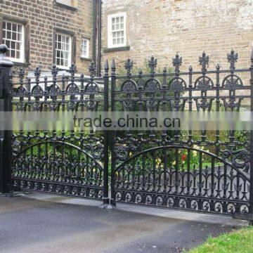 Antique Decorative Cast Iron Gate photo-4