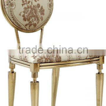 2016 luxury stainless steel dinning chair for whole sale A069