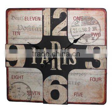 2014 New MDF wall clock