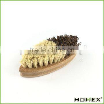 Bamboo Vegetable Scrub Brush Homex BSCI/Factory photo-5