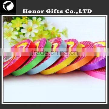 Custom Design Wholesale Cheaper Polyester Satin Ribbon photo-3