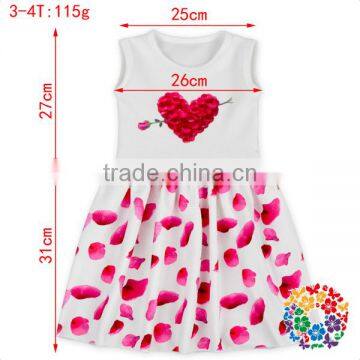 2017 New Simple Baby Frock Design Boutique Fancy Baby Girl Dresses photo-5