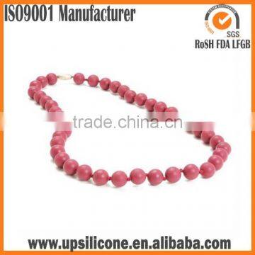 Silicone Teething Necklace Jewelry Silicone Necklace for Teething photo-5