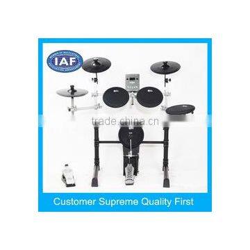 Factory Custom 3-zone ABS Plastic Electronic Drum Set photo-2