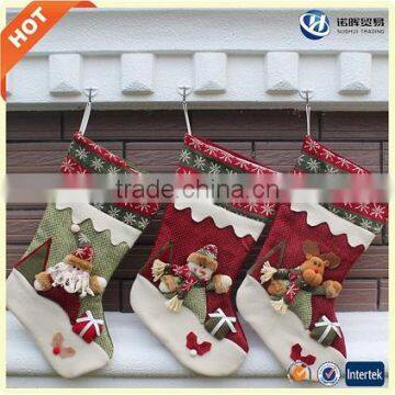 2016 Christmas Novelty Deer Christmas Stockings From China Supplier photo-4