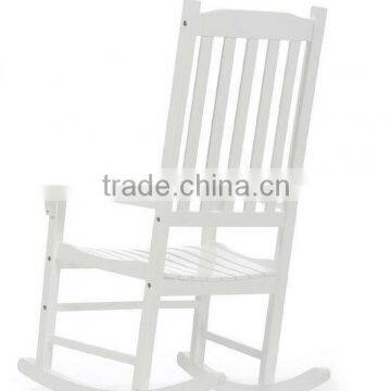 wooden rocking chair