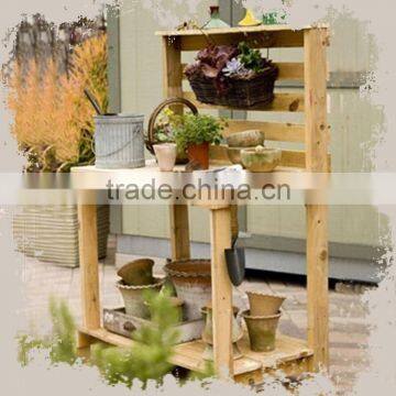 Indoor/Garden Wooden Plant Stand
