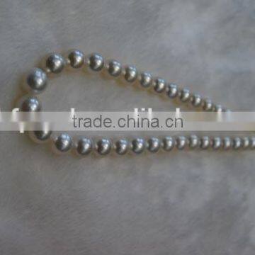 Best Quality Genuine 13-14mm Silver South Sea Pearl Strands photo-2