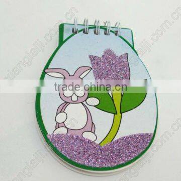 easter rabbit notebook