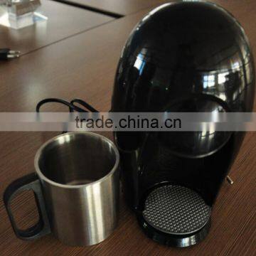 Mini Home Use Automatic Coffee Maker With Single Cup Stainless Steel photo-3