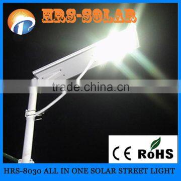 30W LED solar power motion sensor pedestrian lamp